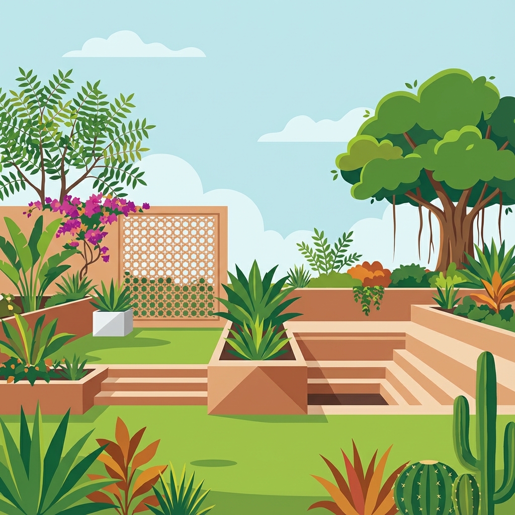 Landscaping in Gujarat